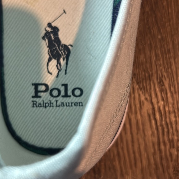 Men's Polo Sneakers- never worn. Pale green- size 11 - Picture 7 of 7